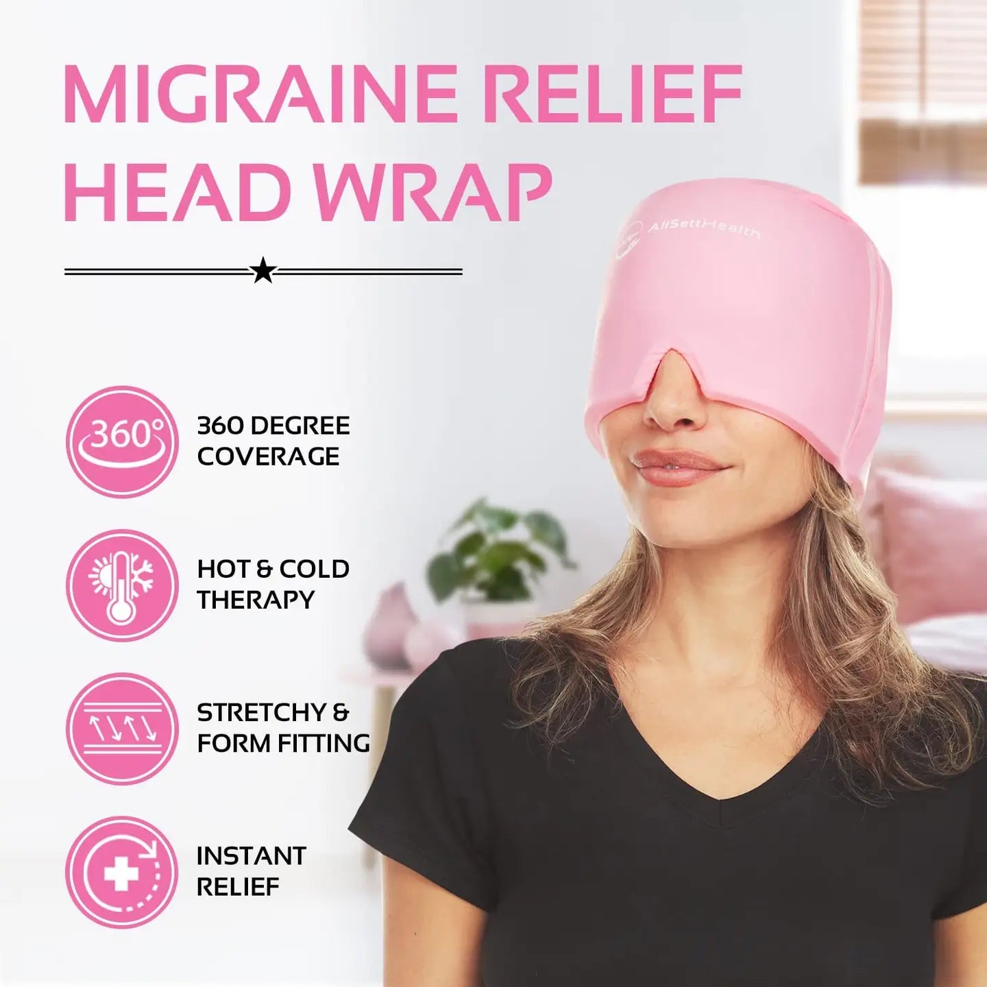 Reusable Migraine Relief Gel Cap IBTechs