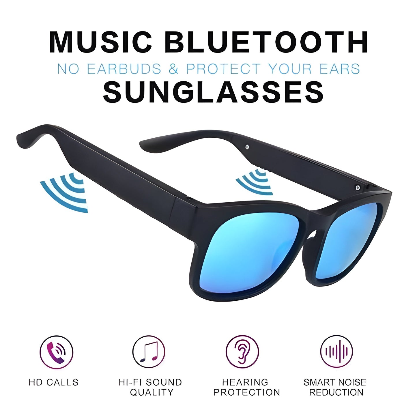 Bluetooth Smart Sunglasses Gulf Picks