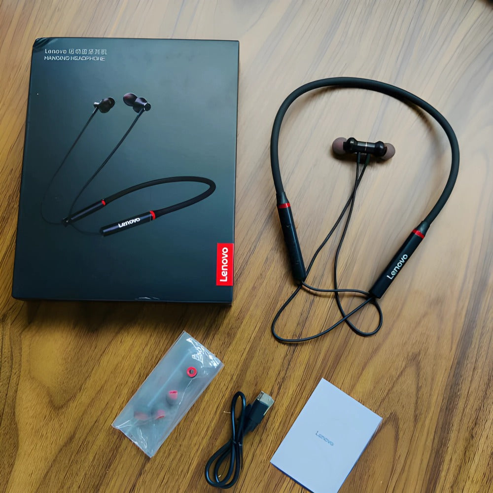 Lenovo Wireless Neckband HE05X Magnetic Earphones Next Edge