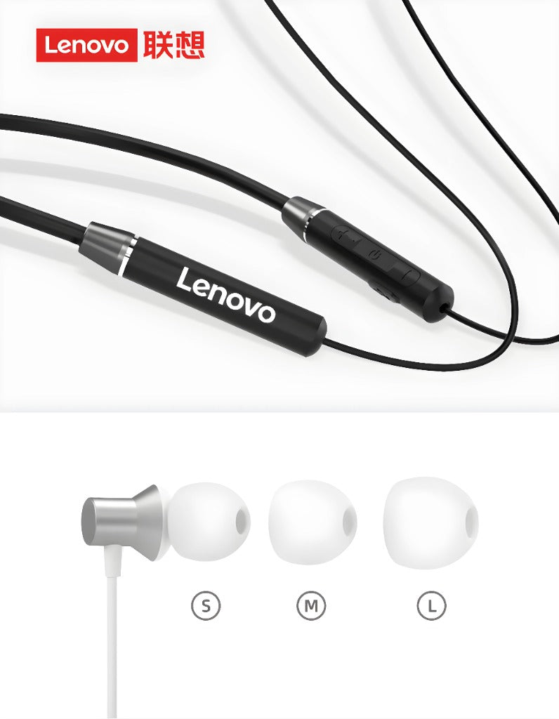 Lenovo Wireless Neckband HE05X Magnetic Earphones Next Edge